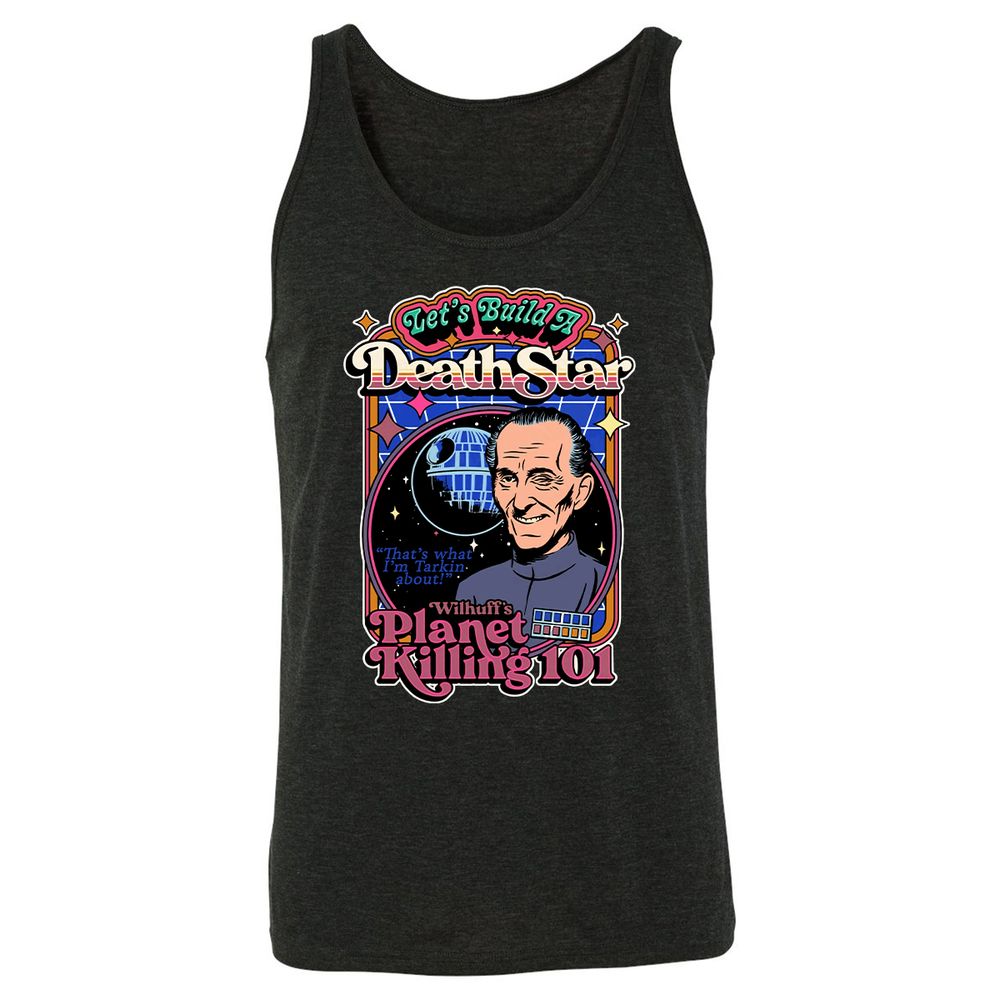 Unisex Jersey Tank - MWNW1CLW - Charcoal Black Triblend - 5