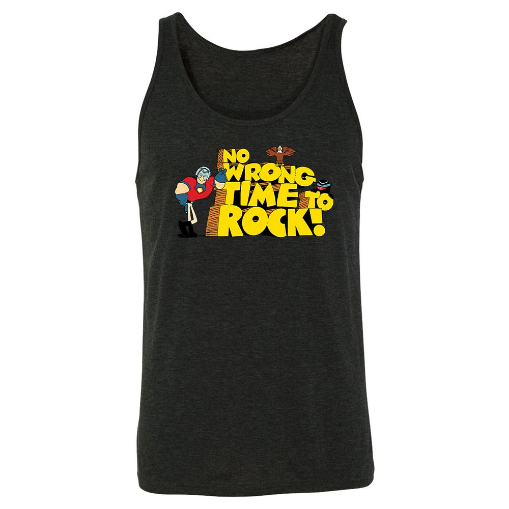 Unisex Jersey Tank - CRS8LUPM - Charcoal Black Triblend - 5