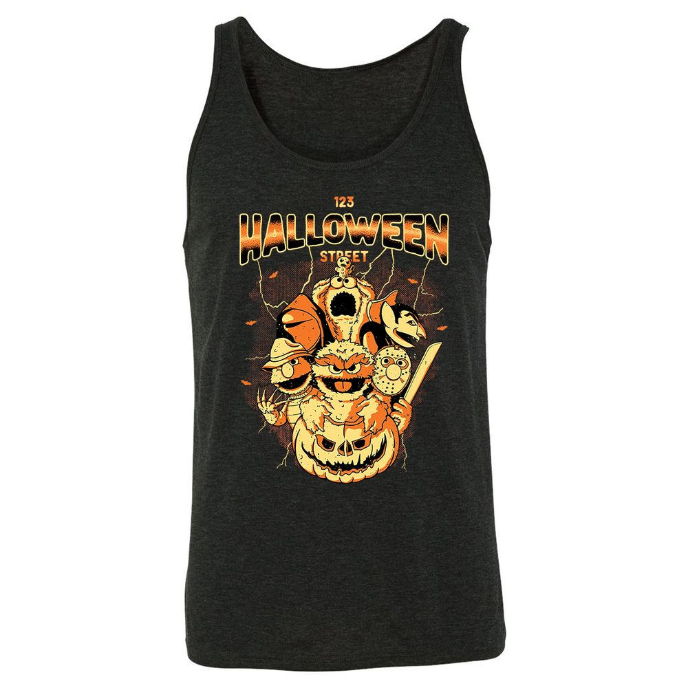 Unisex Jersey Tank - PN49N2QC - Charcoal Black Triblend - 5