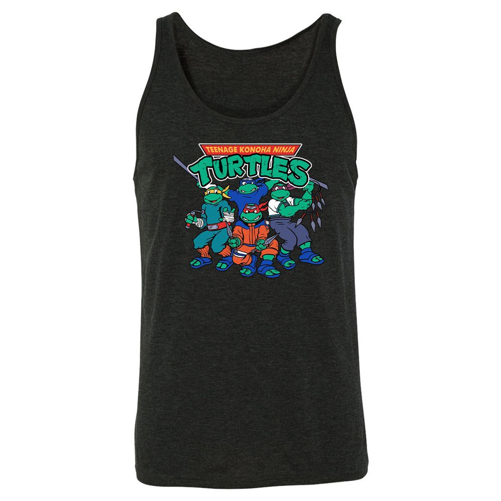 Unisex Jersey Tank - 784RANV2 - Charcoal Black Triblend - 5