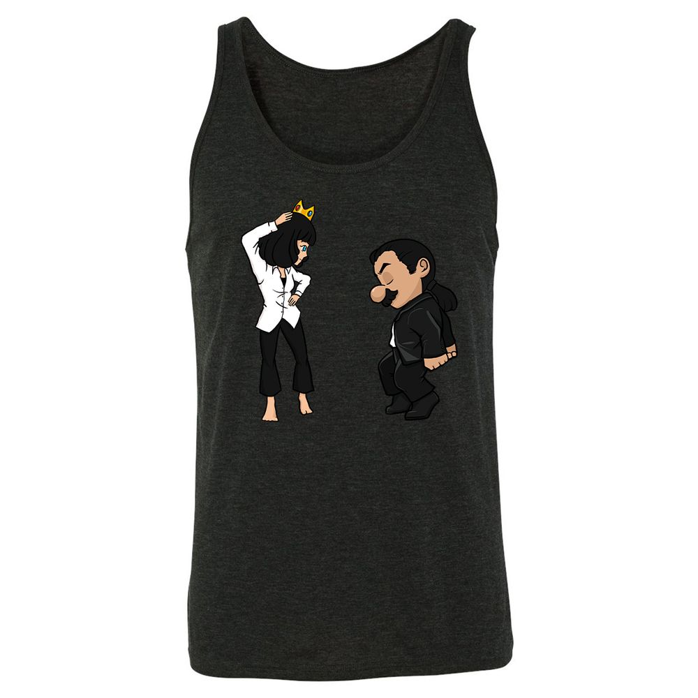 Unisex Jersey Tank - 6GVX6Y9W - Charcoal Black Triblend - 5