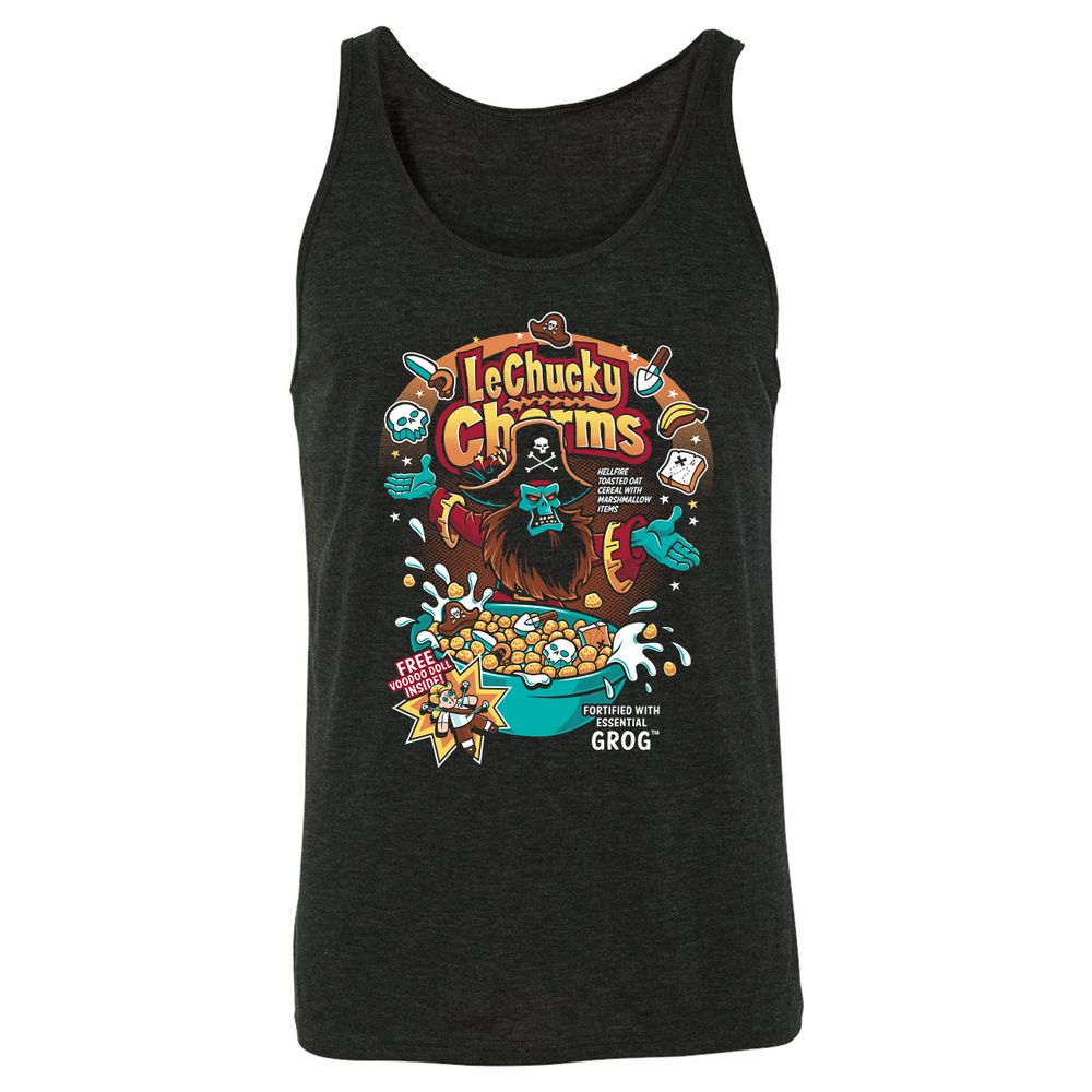 Unisex Jersey Tank - 43XVPBTW - Charcoal Black Triblend - 5