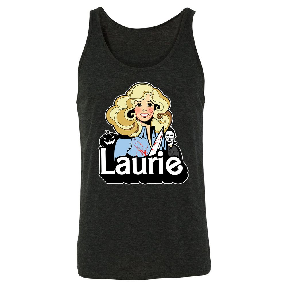 Unisex Jersey Tank - M86E978J - Charcoal Black Triblend - 5