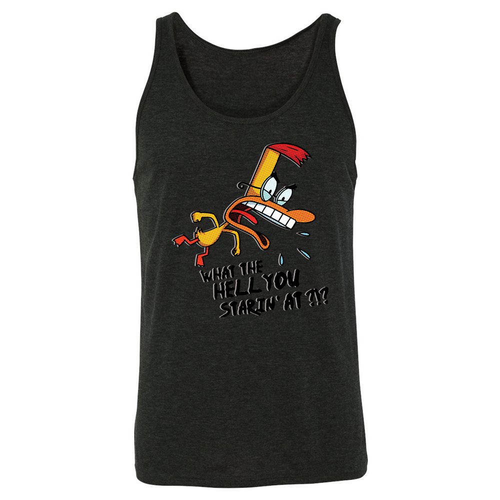 Unisex Jersey Tank - UA3NQSYY - Charcoal Black Triblend - 5