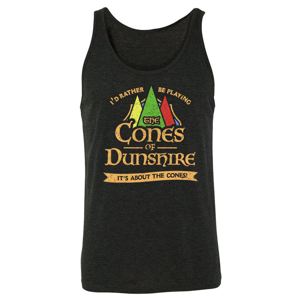 Unisex Jersey Tank - 7CM4YCME - Charcoal Black Triblend - 5