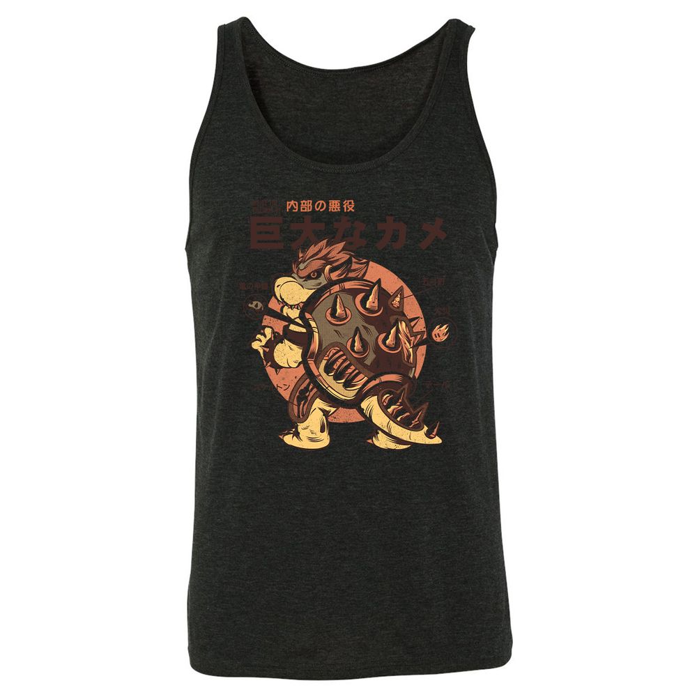 Unisex Jersey Tank - JXYM7WP2 - Charcoal Black Triblend - 5