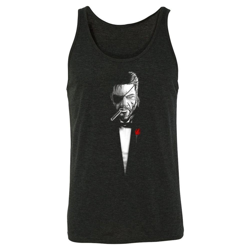 Unisex Jersey Tank - 1NS7HQVJ - Charcoal Black Triblend - 5