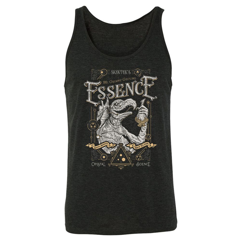 Unisex Jersey Tank - 6HY5H7JG - Charcoal Black Triblend - 5
