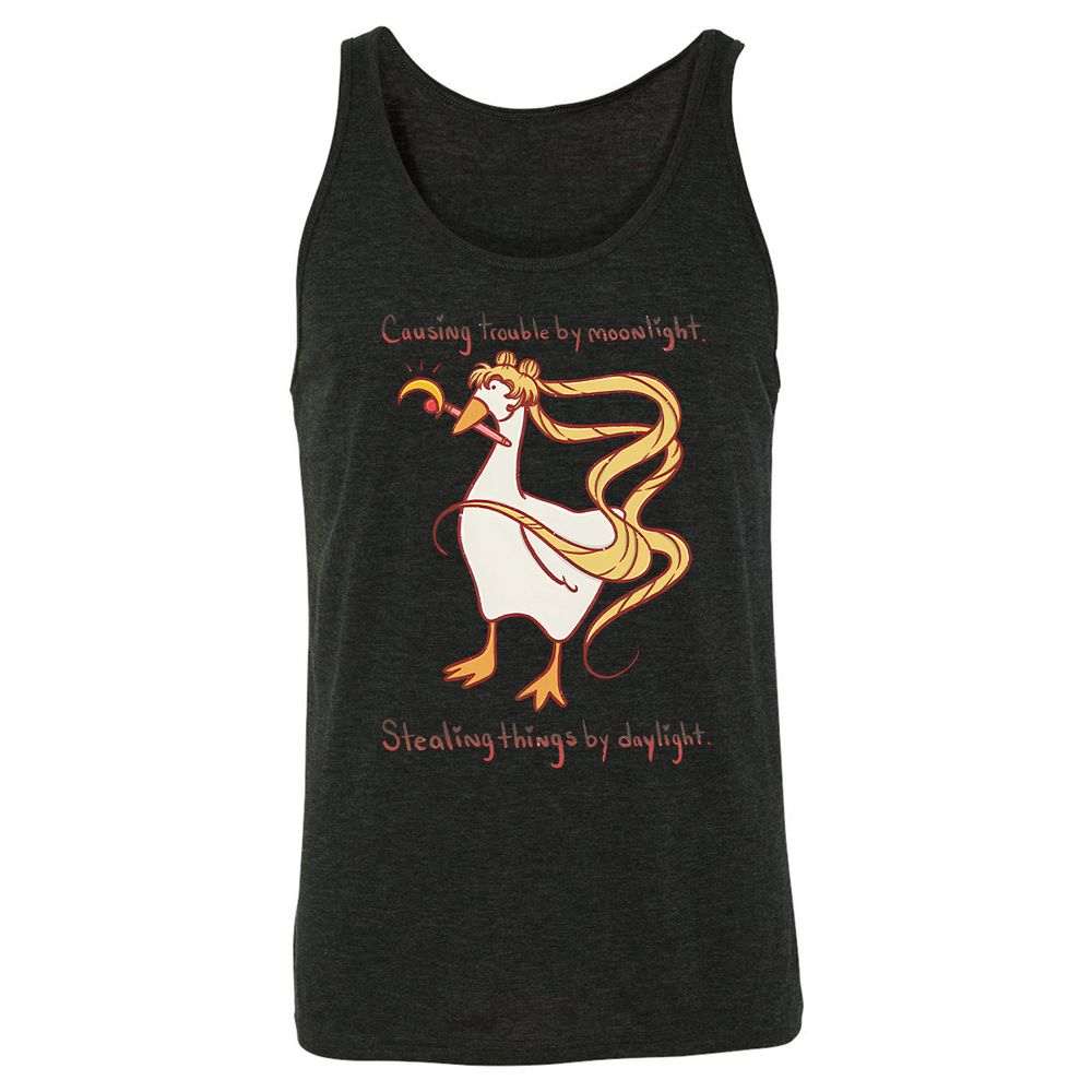 Unisex Jersey Tank - VFYUYLYN - Charcoal Black Triblend - 5