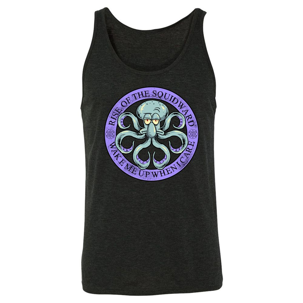 Unisex Jersey Tank - CL8QXQL7 - Charcoal Black Triblend - 5