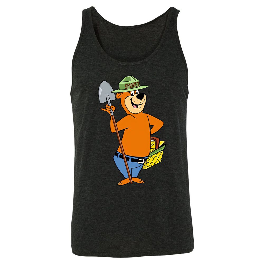 Unisex Jersey Tank - VD3K14RR - Charcoal Black Triblend - 5