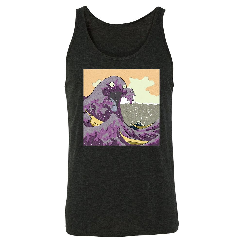 Unisex Jersey Tank - RJSPM28R - Charcoal Black Triblend - 5