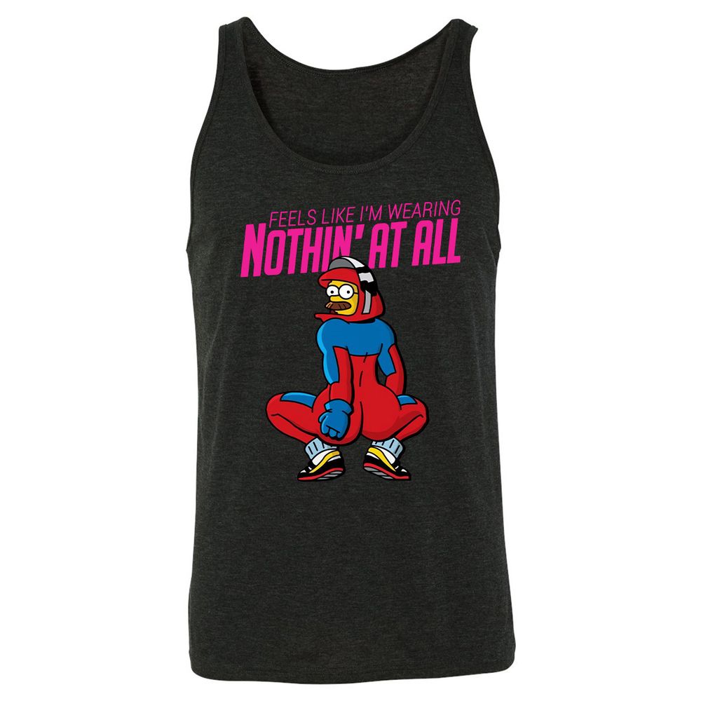Unisex Jersey Tank - L7J32DDU - Charcoal Black Triblend - 5