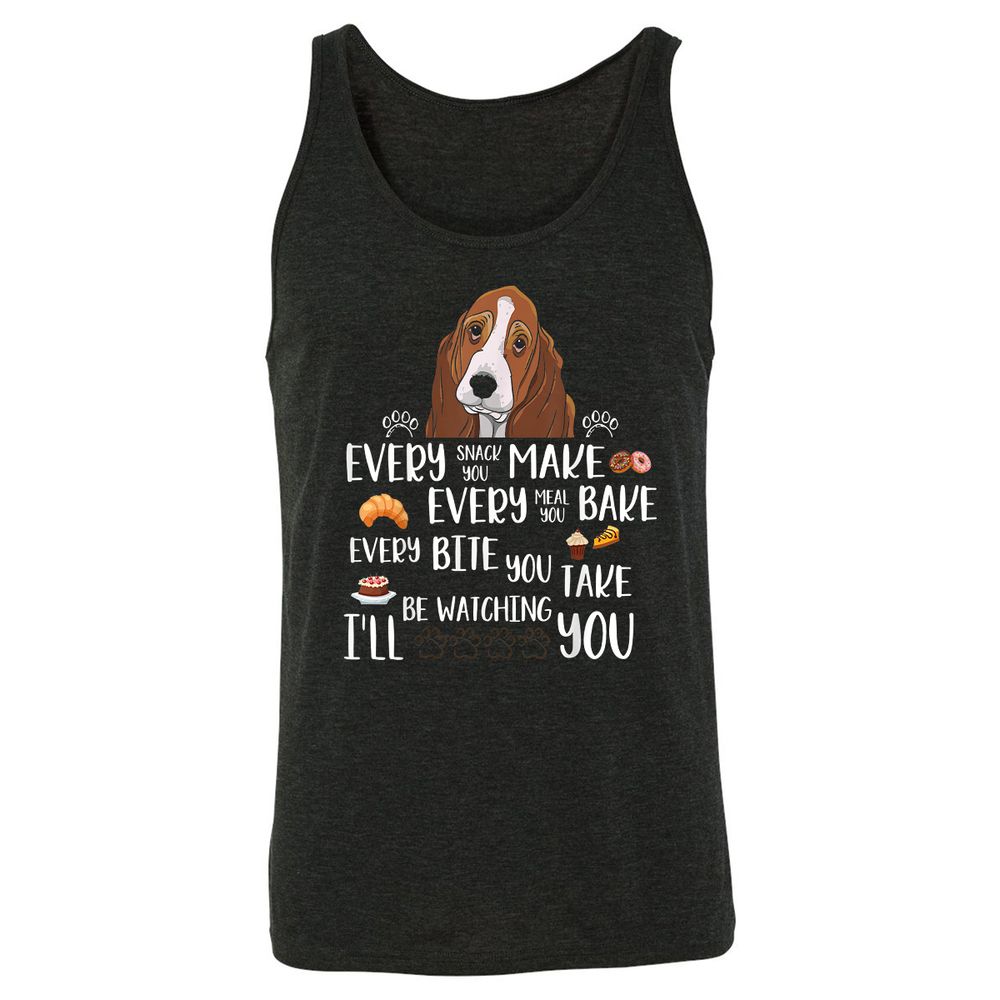 Unisex Jersey Tank - MSTXJL5S - Charcoal Black Triblend - 5