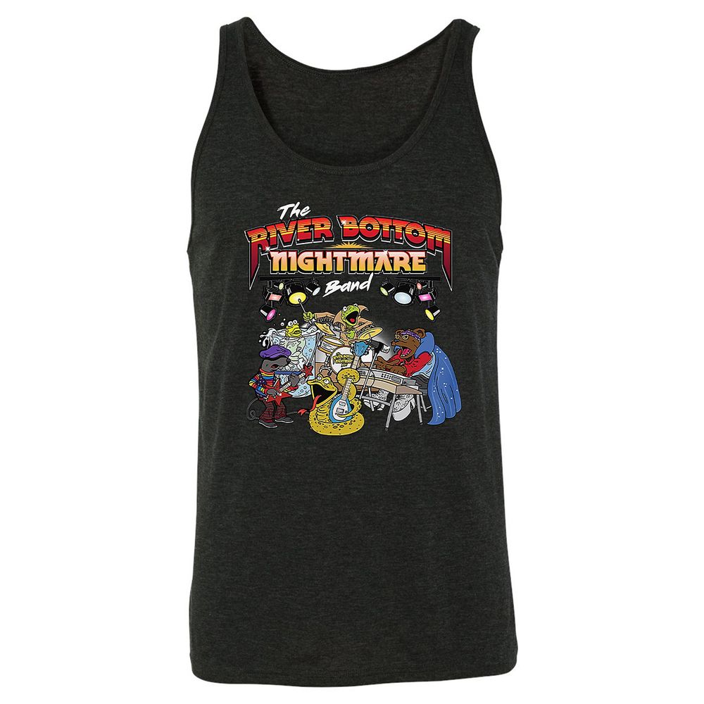 Unisex Jersey Tank - M2EMH72U - Charcoal Black Triblend - 5