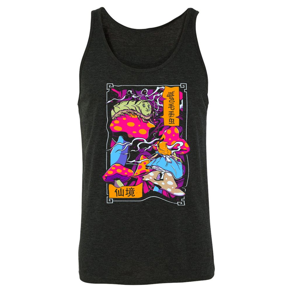 Unisex Jersey Tank - VGLC2JL5 - Charcoal Black Triblend - 5