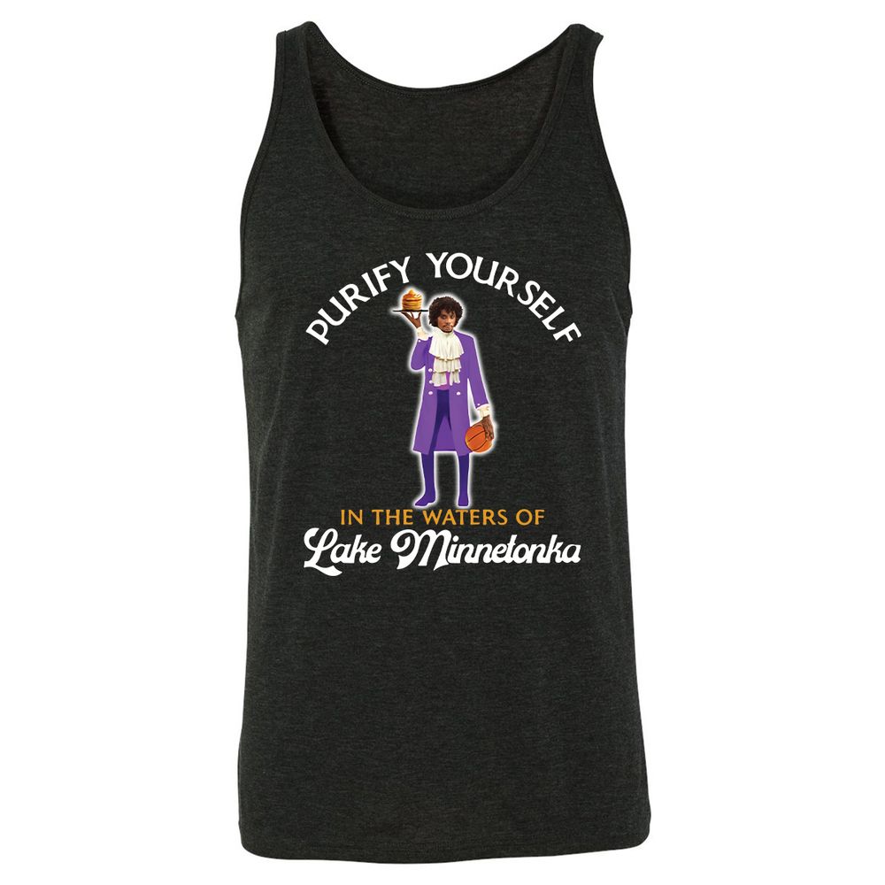 Unisex Jersey Tank - 695T2YW5 - Charcoal Black Triblend - 5