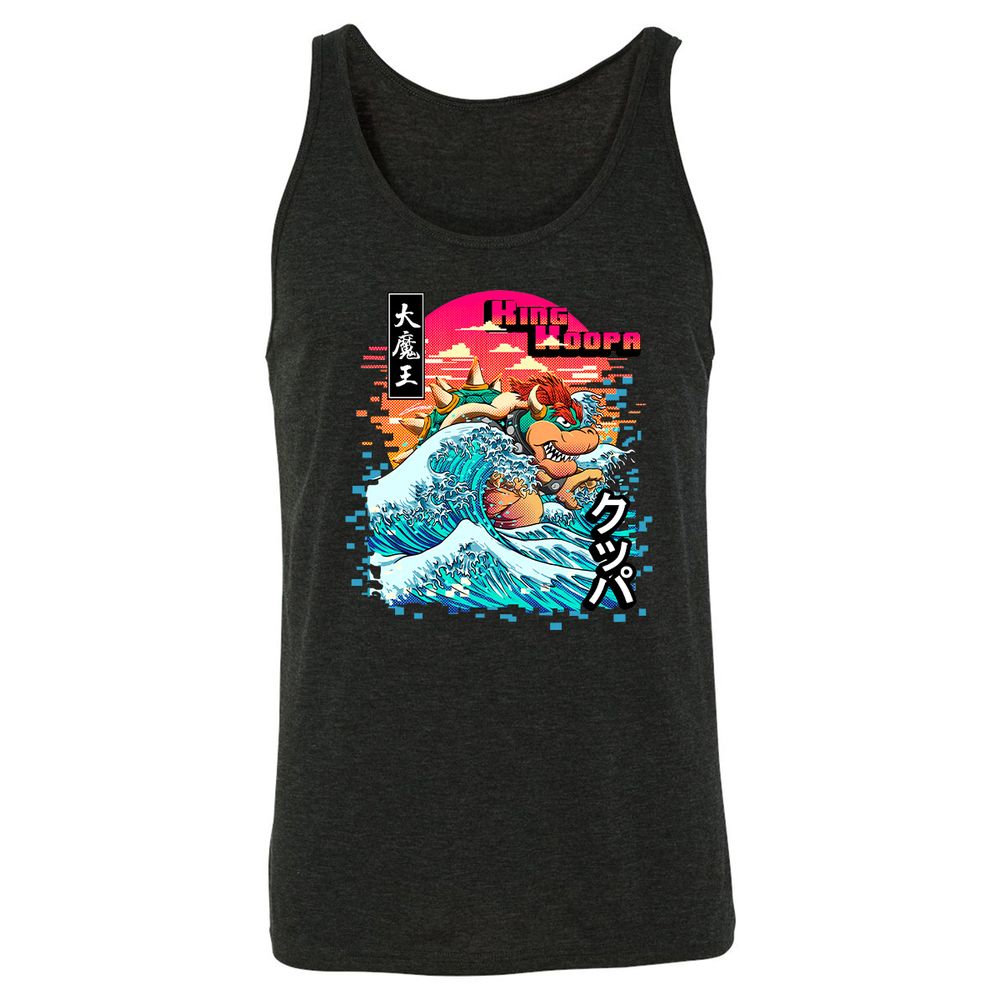 Unisex Jersey Tank - WDAV33CR - Charcoal Black Triblend - 5