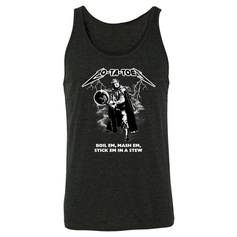 Unisex Jersey Tank - RF3SAS4E - Charcoal Black Triblend - 5