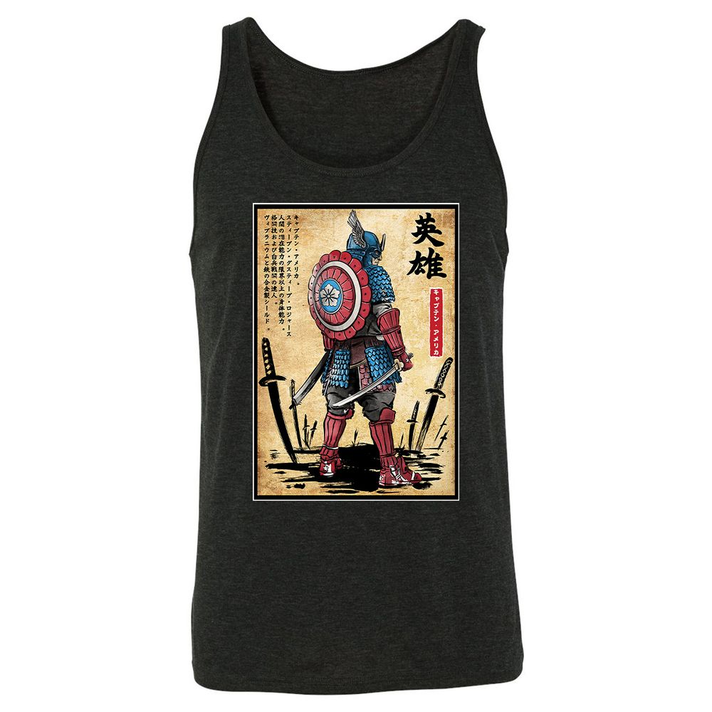 Unisex Jersey Tank - S8ZD6UJ4 - Charcoal Black Triblend - 5