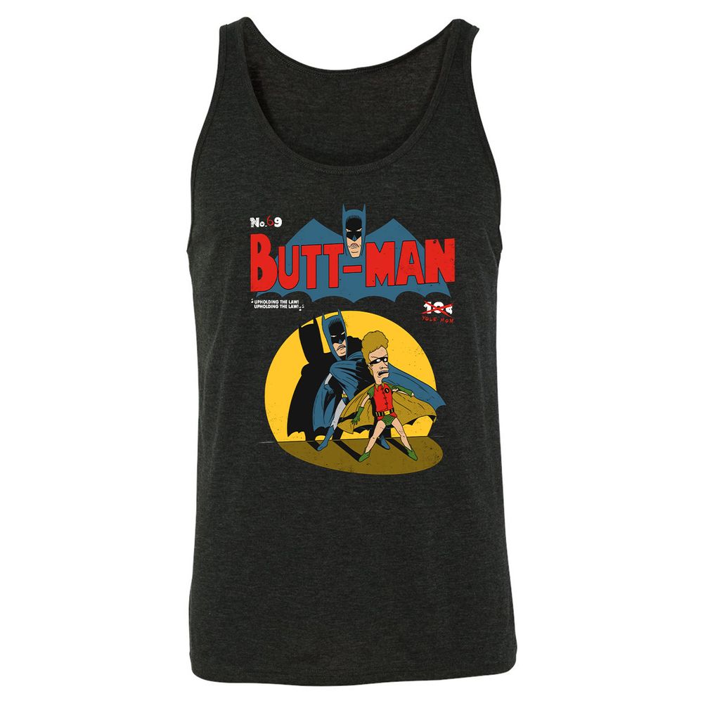 Unisex Jersey Tank - JU3249PV - Charcoal Black Triblend - 5