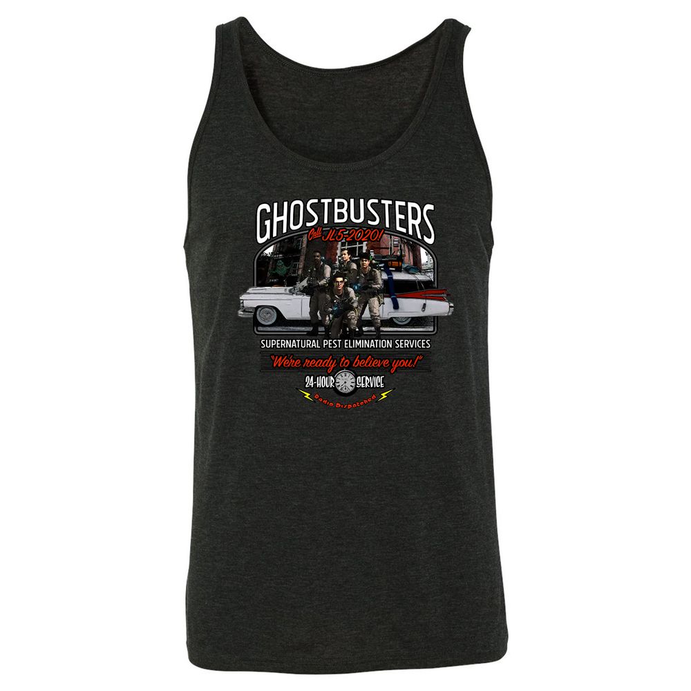 Unisex Jersey Tank - JNZCRJ7K - Charcoal Black Triblend - 5