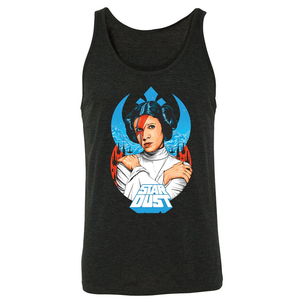 Unisex Jersey Tank - 7421MNV1 - Charcoal Black Triblend - 5