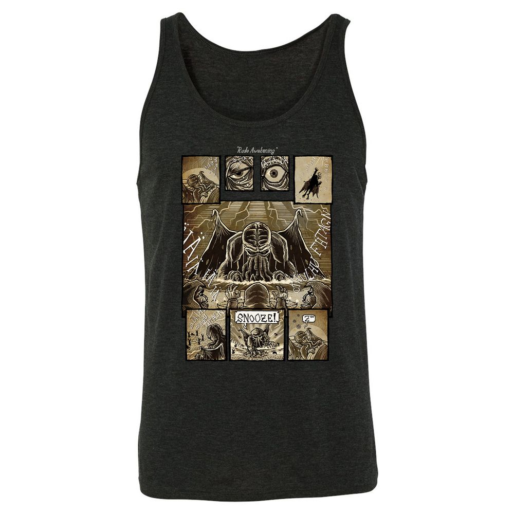 Unisex Jersey Tank - 1ZQ5UVAV - Charcoal Black Triblend - 5