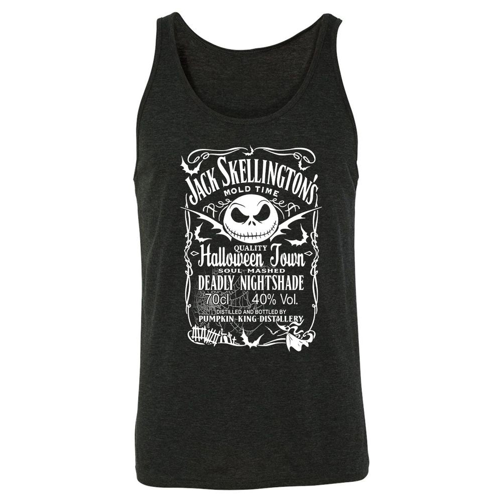 Unisex Jersey Tank - EAUYFTER - Charcoal Black Triblend - 5