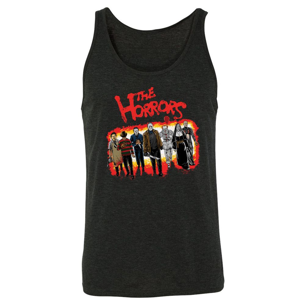 Unisex Jersey Tank - 26Z8MK35 - Charcoal Black Triblend - 5