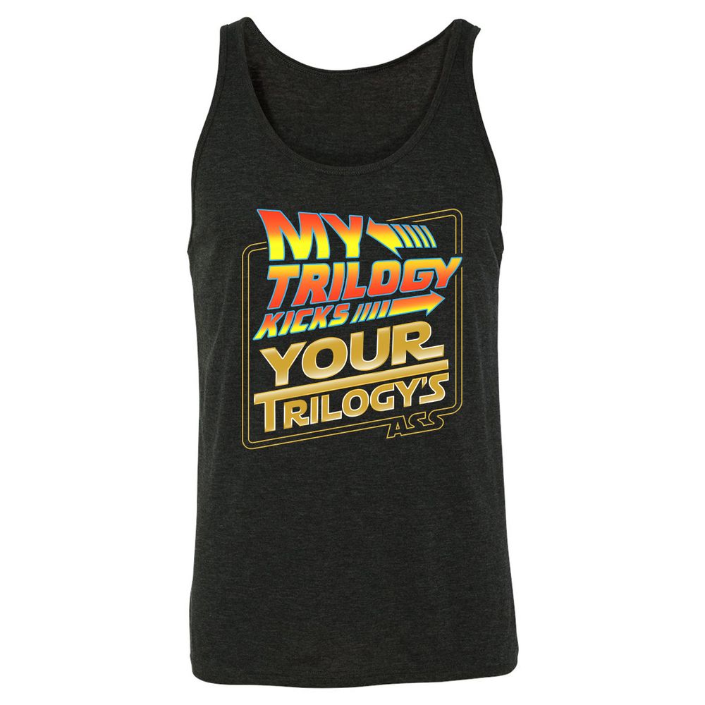 Unisex Jersey Tank - K4P3YNSQ - Charcoal Black Triblend - 5