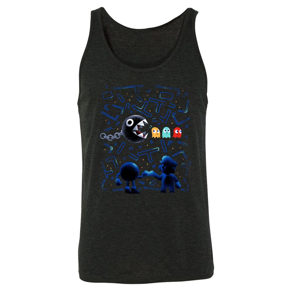 Unisex Jersey Tank - L9ZY1KD2 - Charcoal Black Triblend - 5