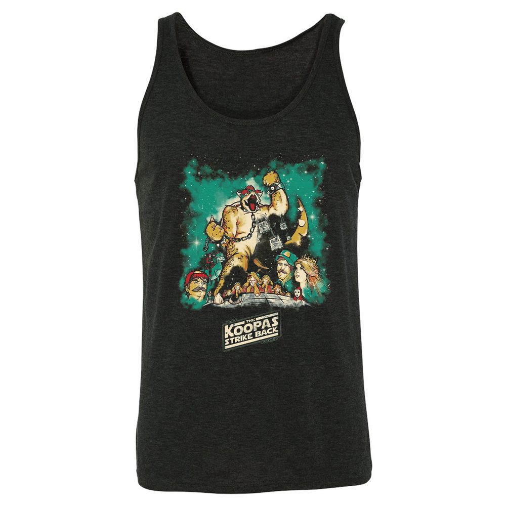 Unisex Jersey Tank - 4QTYW4KX - Charcoal Black Triblend - 5