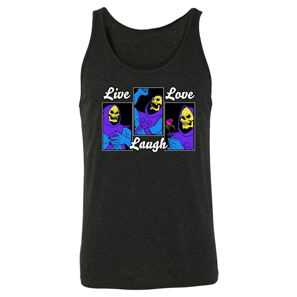 Unisex Jersey Tank - 86NP6G72 - Charcoal Black Triblend - 5