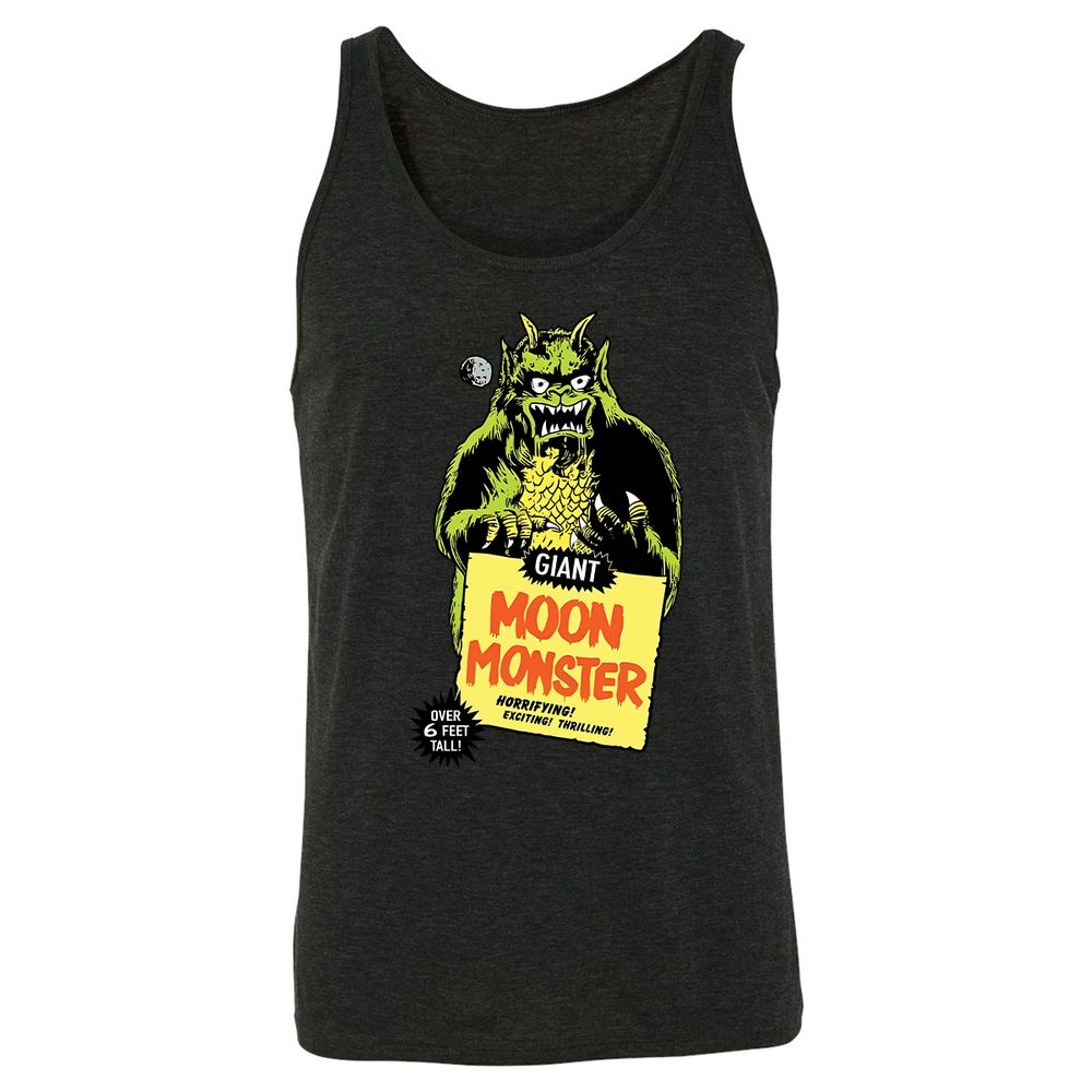 Unisex Jersey Tank - 94B8PUSZ - Charcoal Black Triblend - 5