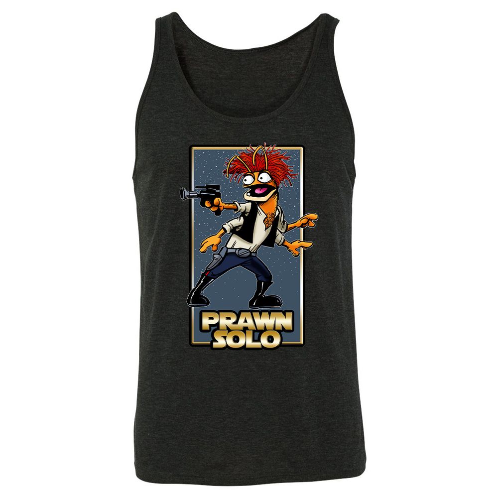 Unisex Jersey Tank - 6ZGQVSW1 - Charcoal Black Triblend - 5
