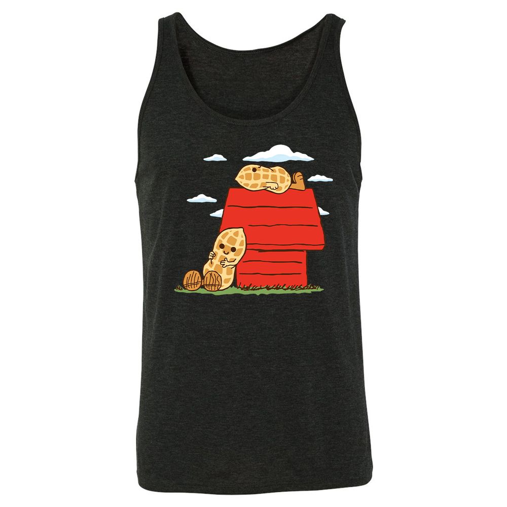 Unisex Jersey Tank - XMGH4L8E - Charcoal Black Triblend - 5