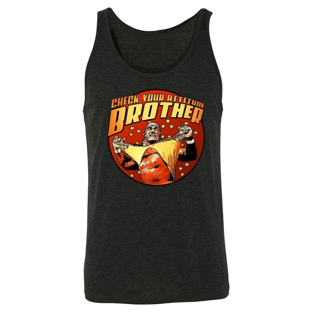 Unisex Jersey Tank - DZ2DTV5B - Charcoal Black Triblend - 5