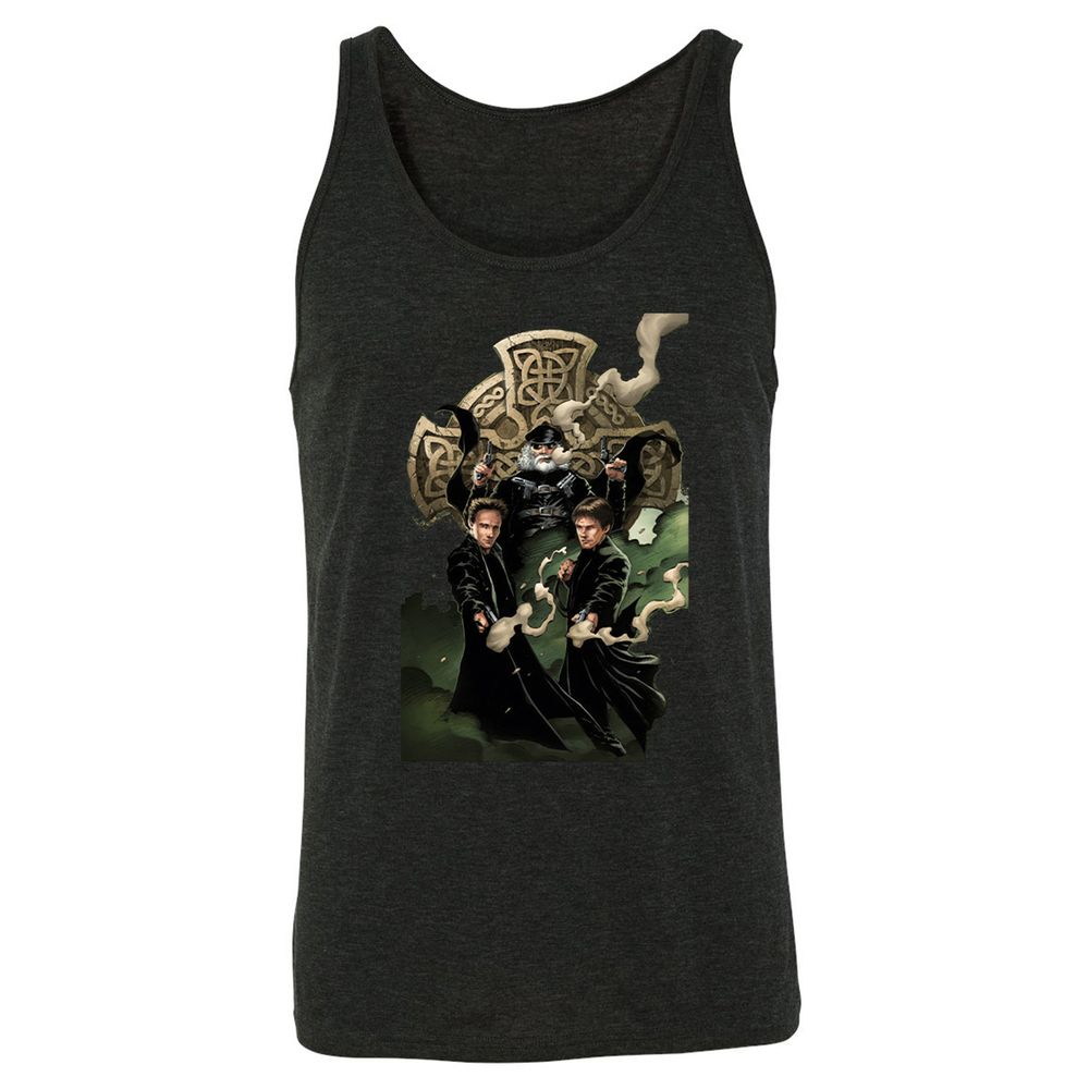 Unisex Jersey Tank - H3U5ECNK - Charcoal Black Triblend - 5