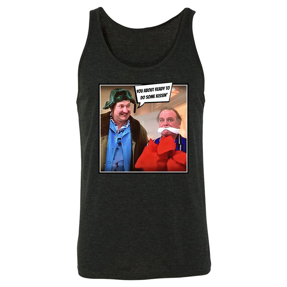 Unisex Jersey Tank - 9C44VFR9 - Charcoal Black Triblend - 5