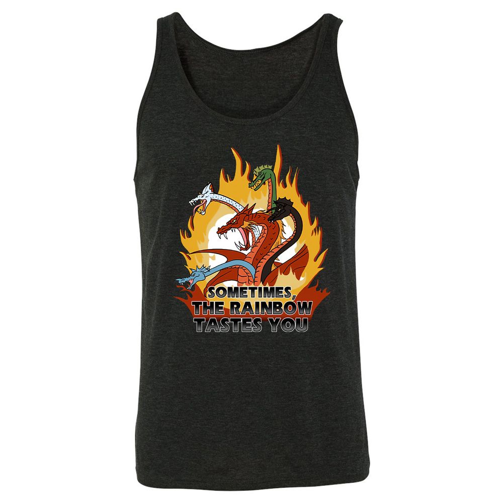 Unisex Jersey Tank - V58BS12E - Charcoal Black Triblend - 5