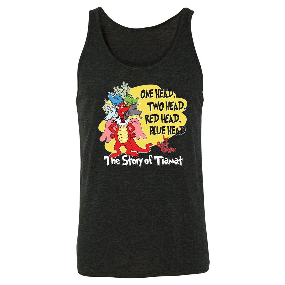 Unisex Jersey Tank - PU6HW4HS - Charcoal Black Triblend - 5