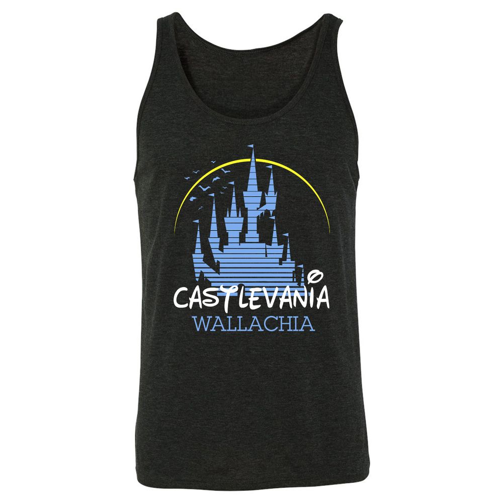 Unisex Jersey Tank - WAX5UZAN - Charcoal Black Triblend - 5