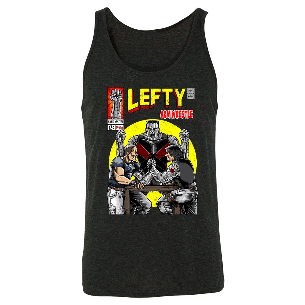 Unisex Jersey Tank - 4T4TFJMH - Charcoal Black Triblend - 5