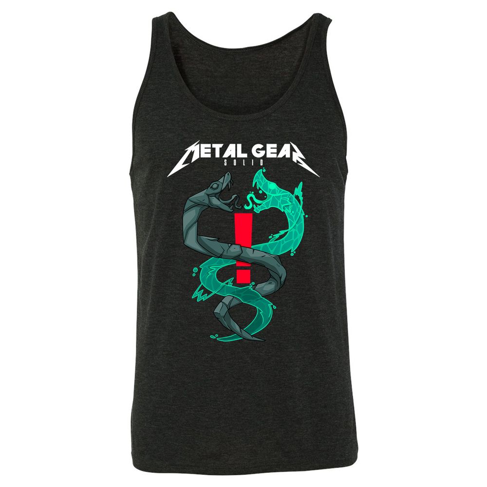 Unisex Jersey Tank - BH3JPSG1 - Charcoal Black Triblend - 5