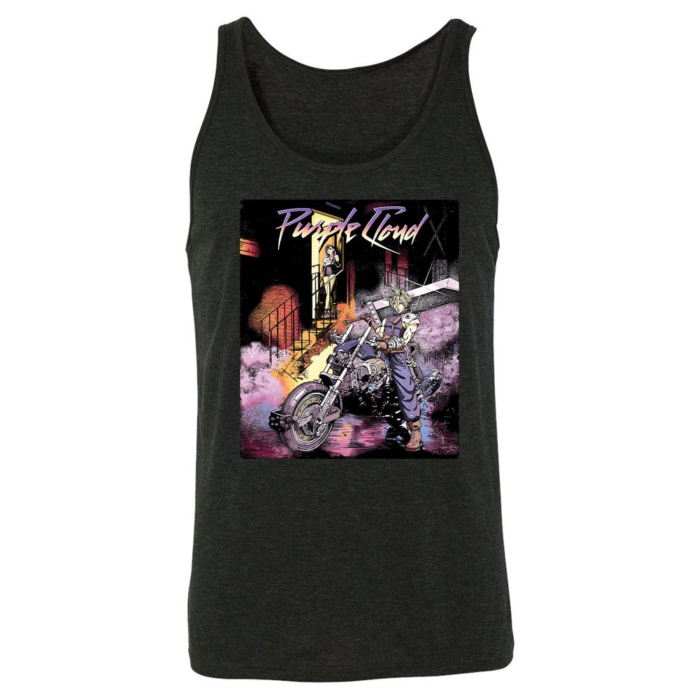 Unisex Jersey Tank - XD13Q3XX - Charcoal Black Triblend - 5