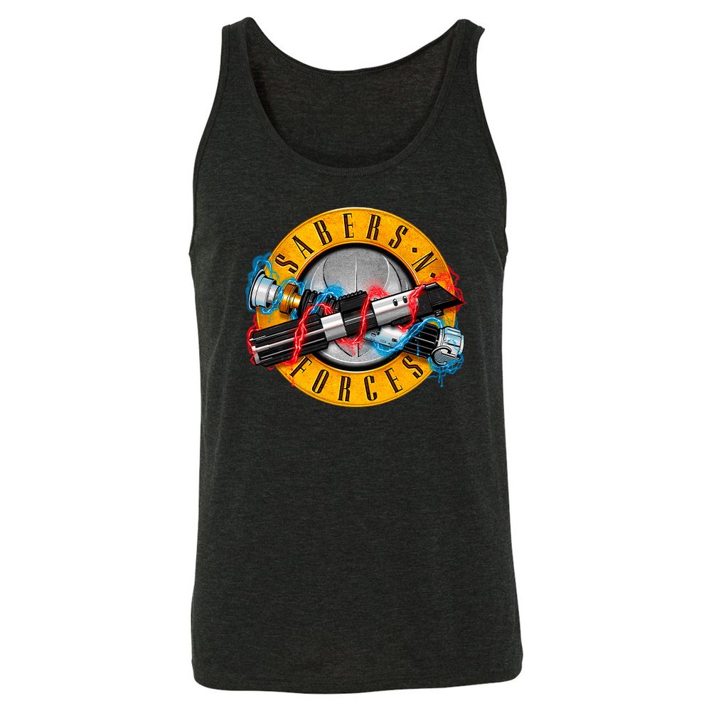Unisex Jersey Tank - E8PQNPTK - Charcoal Black Triblend - 5