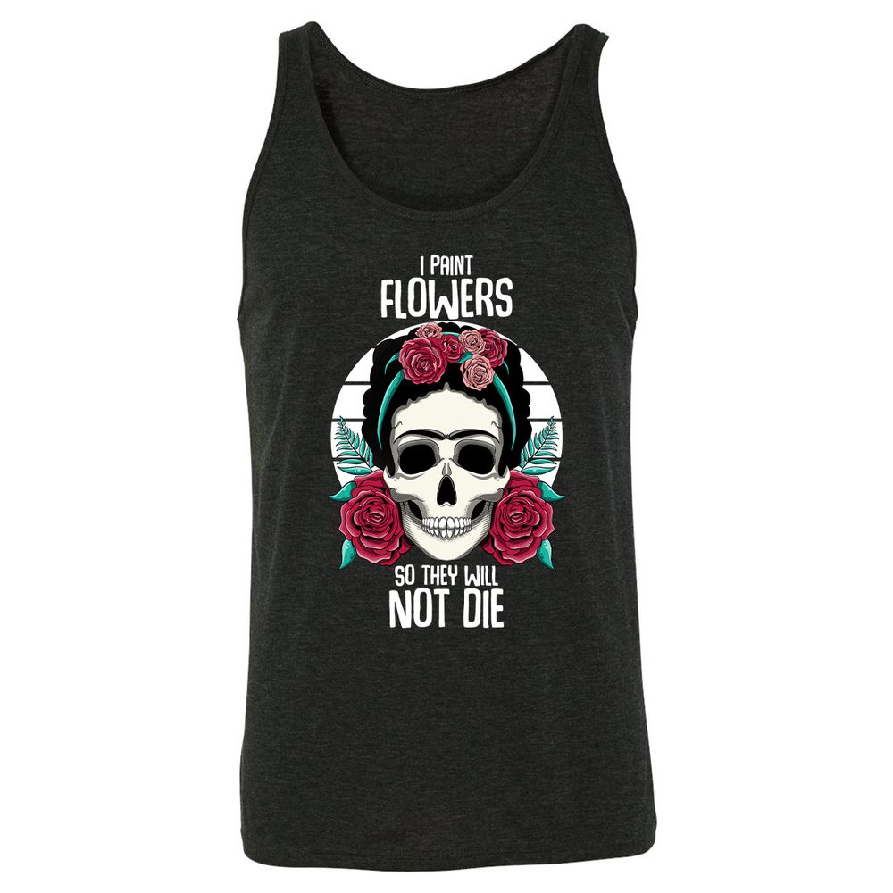 Unisex Jersey Tank - 5KYWAKR4 - Charcoal Black Triblend - 5