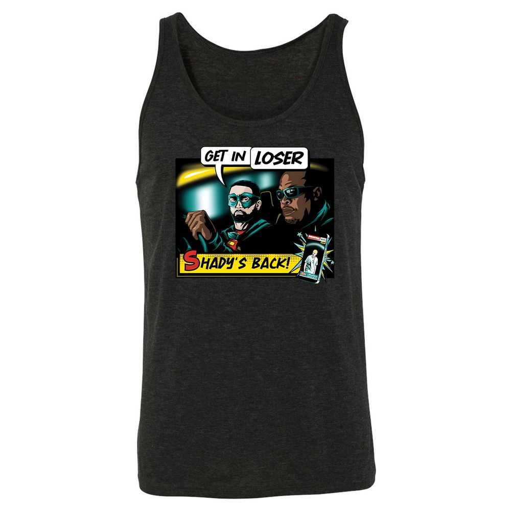Unisex Jersey Tank - YFZQLVSP - Charcoal Black Triblend - 5
