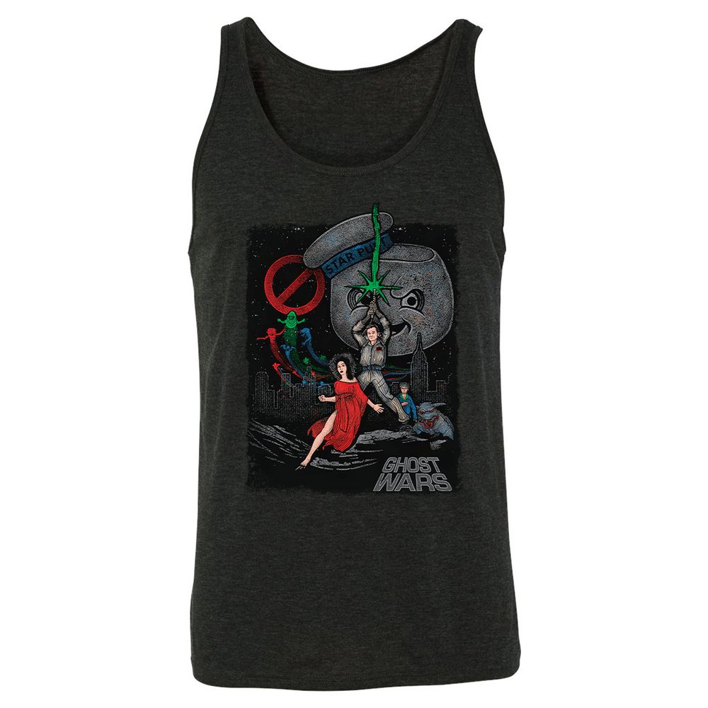 Unisex Jersey Tank - CJHCBJKN - Charcoal Black Triblend - 5